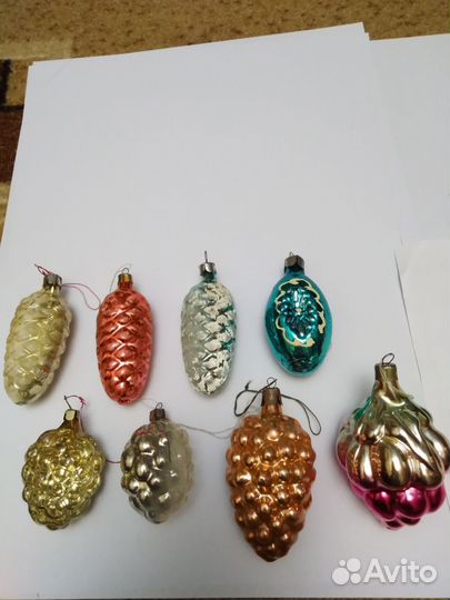 Елочные игрушки СССР