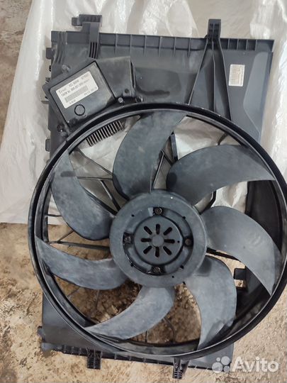 Вентилятор охлаждения w203 271 мотор