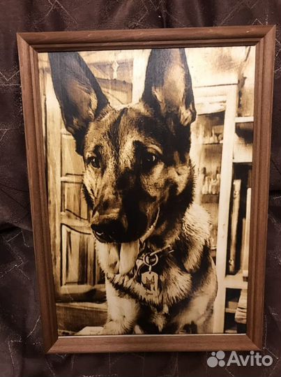 Выжигание портрета по фото