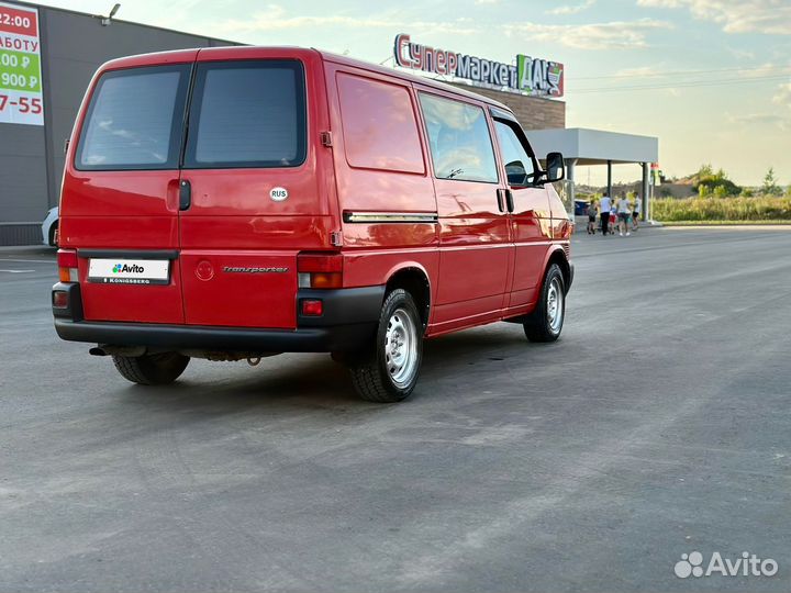 Volkswagen Transporter 2.0 МТ, 2001, 286 000 км