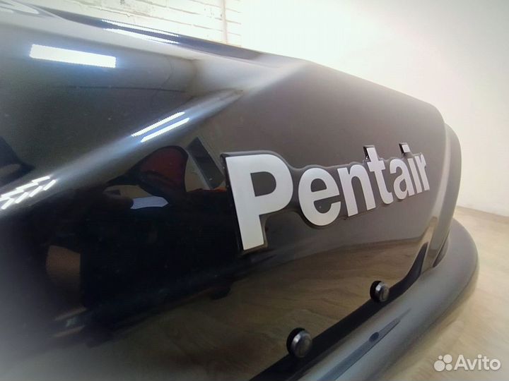 Бокс на крышу 450л Черный