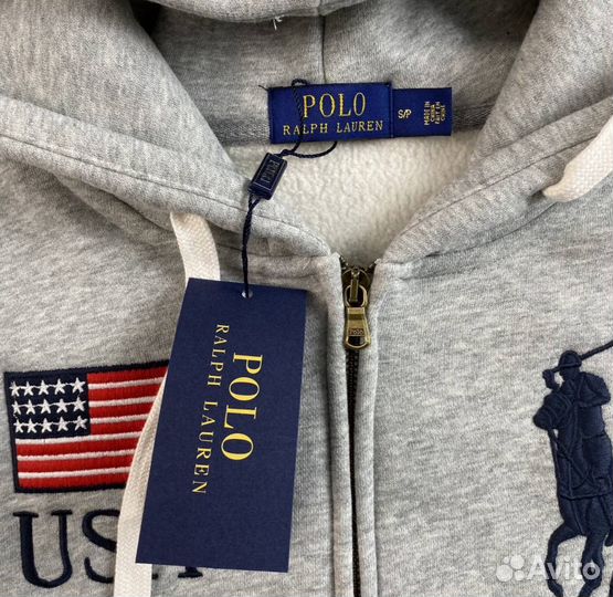 Зип худи Polo ralph lauren USA
