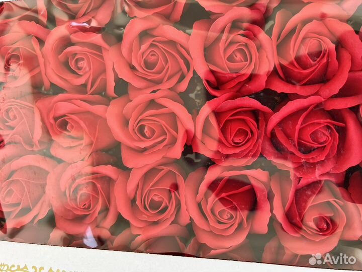 Розы из мыла