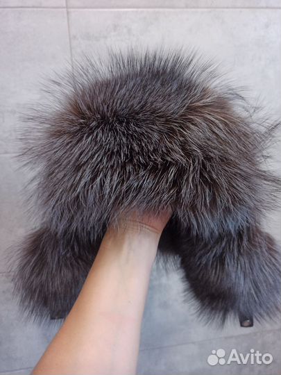 Шапка ушанка женская