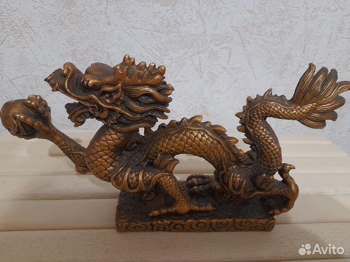 Нэцке полистоун под бронзу пакетом