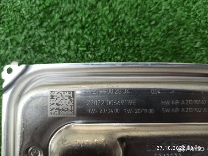 Блок фары Mercedes-Benz E-Class W213