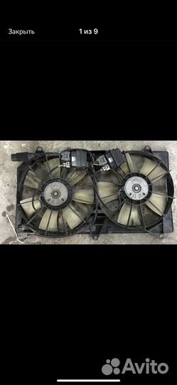 Диффузор вентилятора 2jz gte