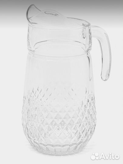 Набор питьевой кувшин для воды и 6 стаканов