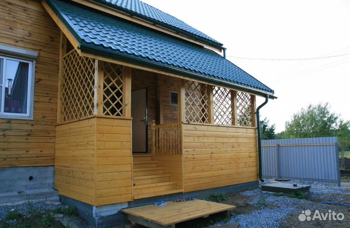Пристройка веранда терраса к дому