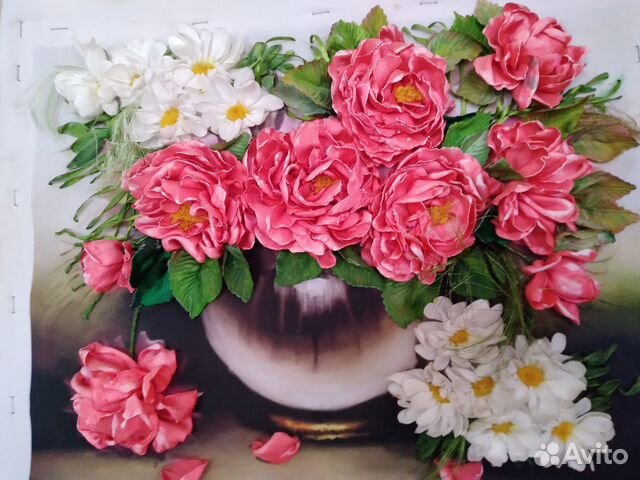 Вышивка лентами