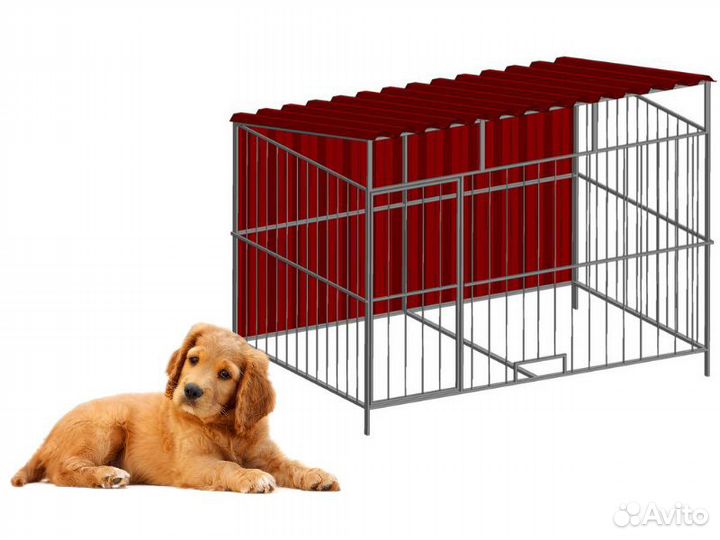 Вольер для собак 2х3 