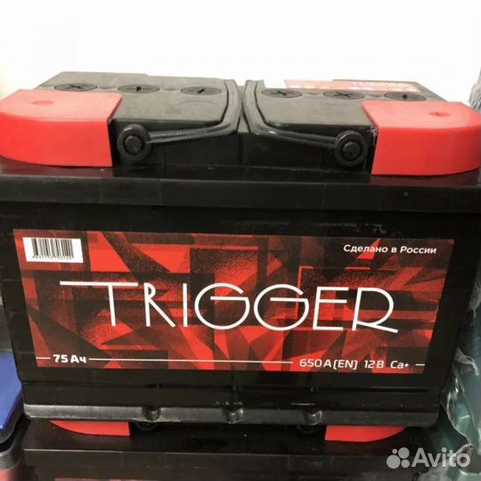 Аккумуляторы Trigger до 30.12