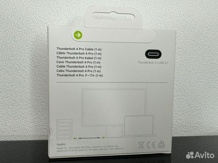 Кабель Apple Thunderbolt 4 Pro 1m