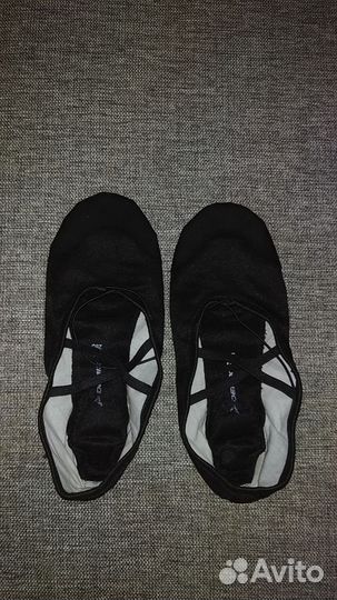 Балетки тканевые для танцев