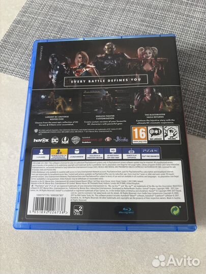 Injustice 2 (PlayStation Hits) диск ps4/ps5