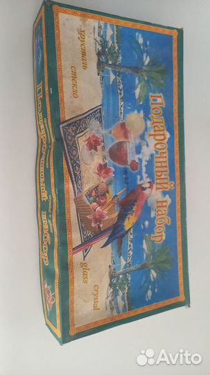 Гусь хрустальный набор