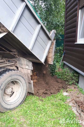 Земля садовая Рузский район, песок, навоз, почва