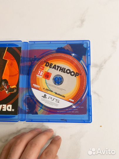 Диск Deathloop ps5