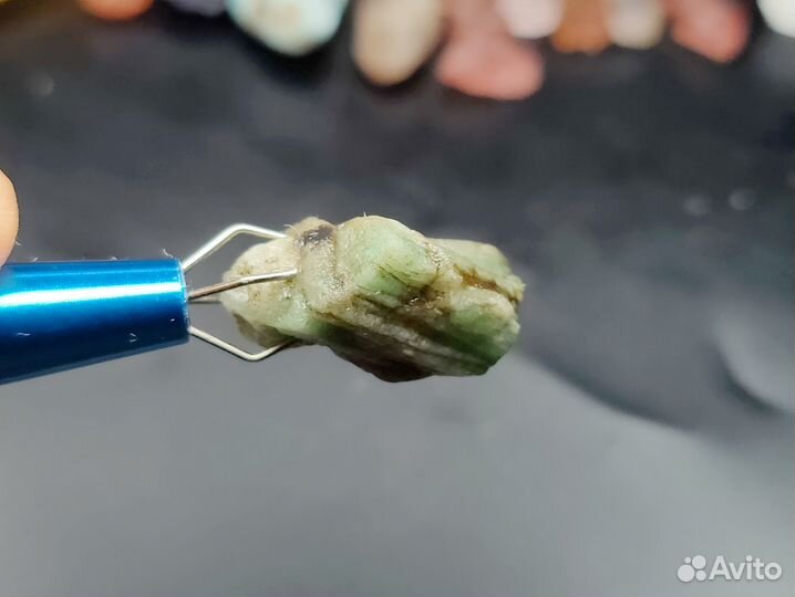 Изумруд на породе (берилл). Малышево