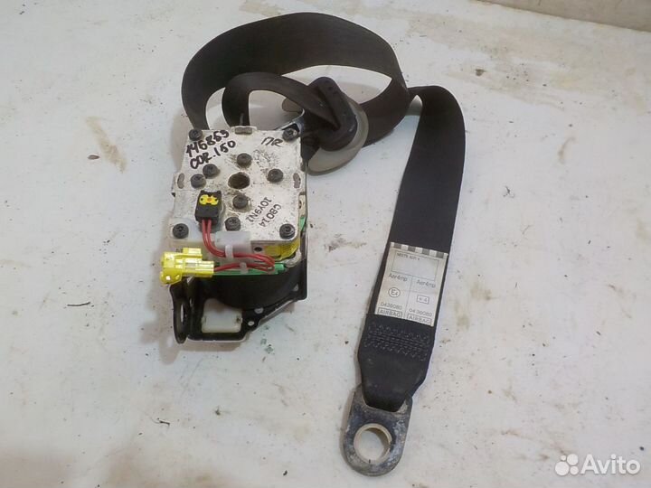 Ремень безопасности toyota corolla 150 передний пр