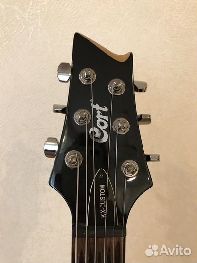 Cort KX-Custom + чехол + ремень + стойка + струны