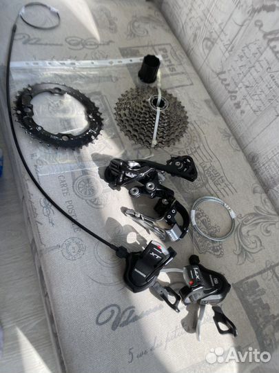 Групсет shimano xt 2/10