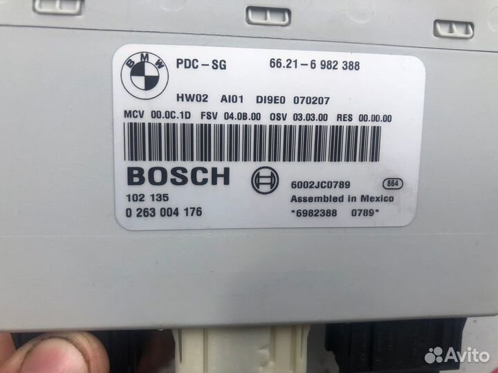 Блок парктроников BMW E90 E87 Блок PDC бмв е90 е87