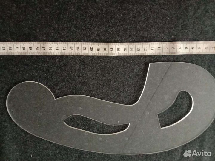 Комплект лекал из 7 шт