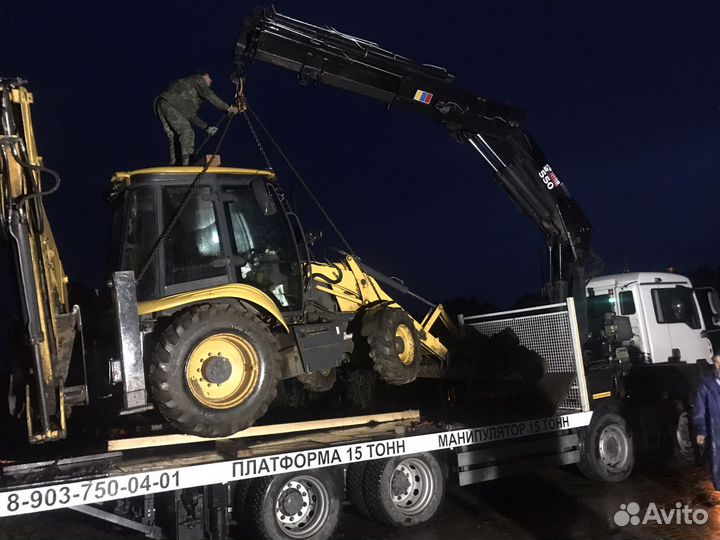 Манипулятор эвакуатор низкорамная платформа