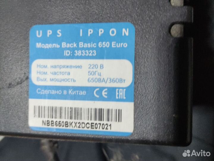 Ups ippon back Basik 650 Euro