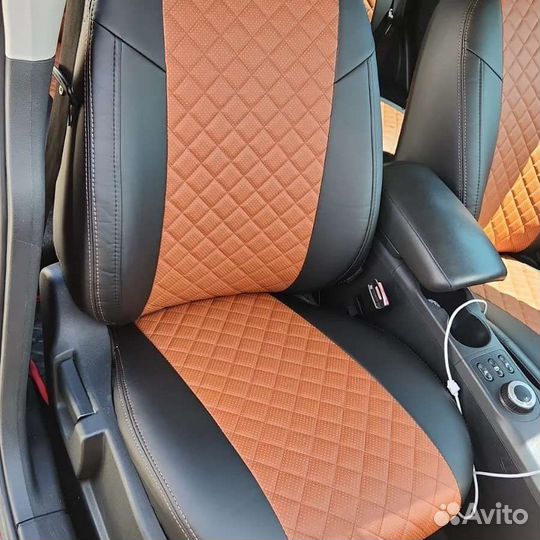 Чехлы из экокожи с установкой