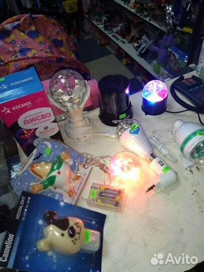 Светильники диско