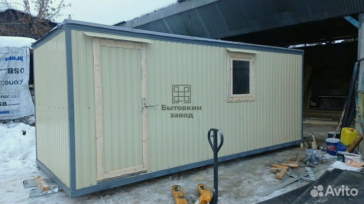 Блок контейнер для строителей. Привезем за 1 день