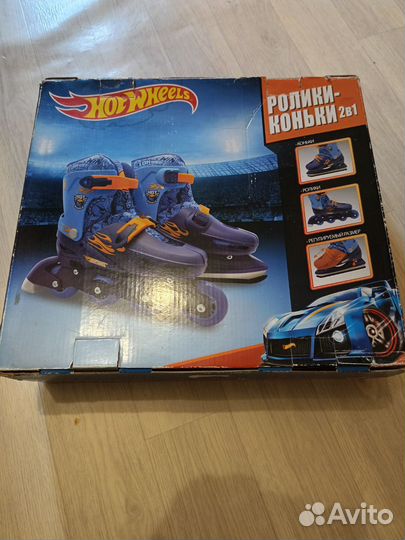 Коньки ролики 2 в 1