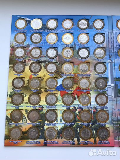 Монеты РФ Биметалл 132 шт
