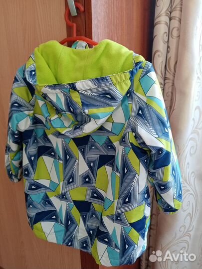 Ветровка детская на флисе