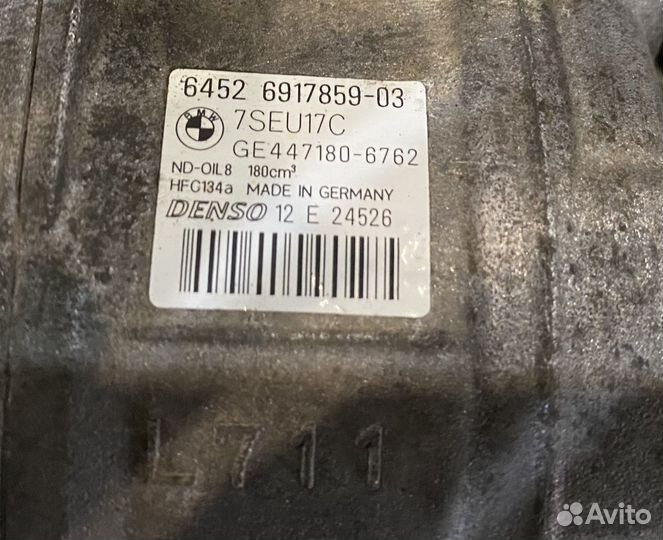 Компрессор кондиционера BMW 5 e60/61 M54B25