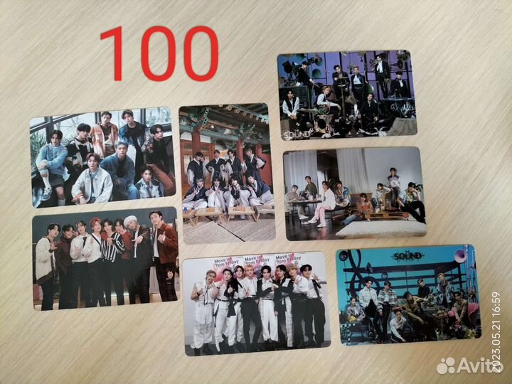 Карточки stray kids the sound