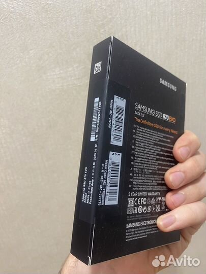 Ssd samsung SATA 2.5 500gb