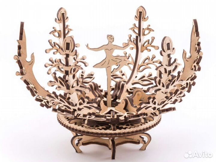 Цветок. Деревянный конструктор ugears