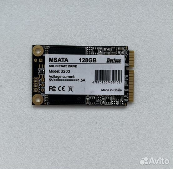 Ssd msata 128gb новый