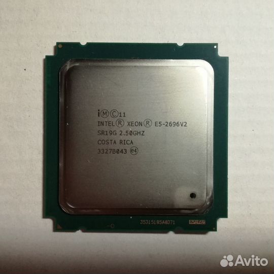 Intel Xeon E5-2696v2 2.5GHz LGA2011 12 Cores SR19G
