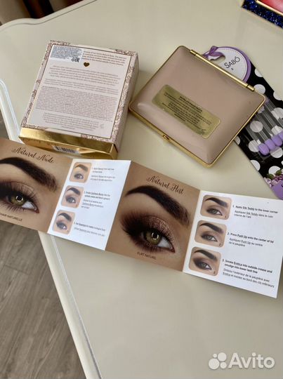 Too faced тени Natural eyes палетка