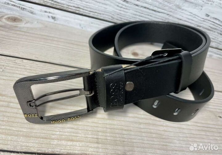 Ремень мужской hugo boss (новый)