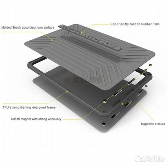 Противоударная для Ноутбука Voyage 13-16 дюймов