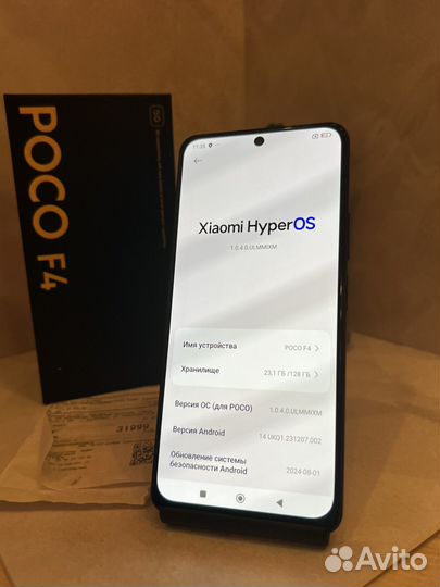 Xiaomi Poco F4, 8/128 ГБ