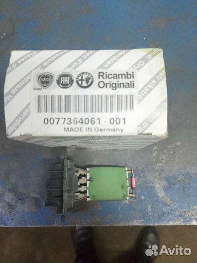 Реостат отопителя Фиат Дукато