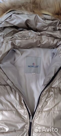 Пуховик moncler детский 80