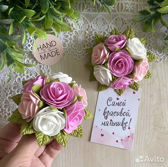 Резинки для волос ручной работы