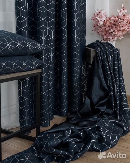 Комплект Шторы и Тюль Гала Роял+Вуаль